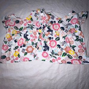 Carters Flower Shirts 18 months